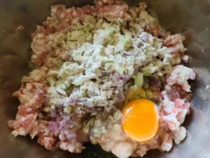 Keto Hamburger Pork Patties
