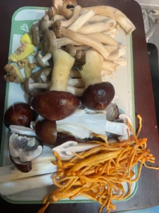 Mushroom and Pork Bone Soup