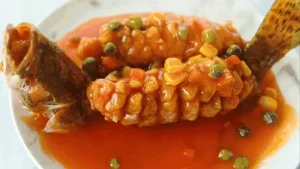 Squirrel-shaped Mandarin Fish