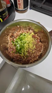 Sauerkraut and Pork Dumplings