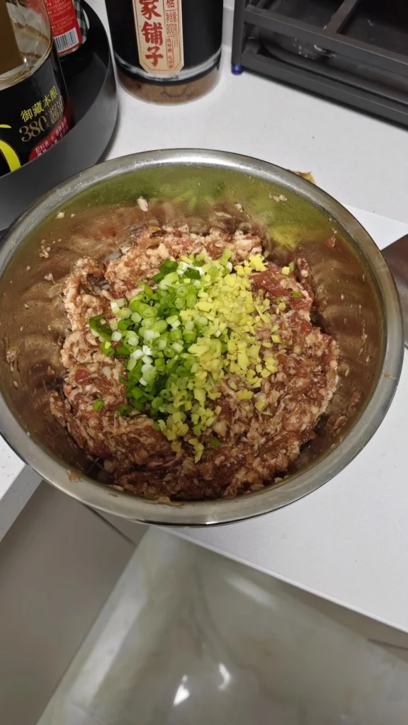 Sauerkraut and Pork Dumplings
