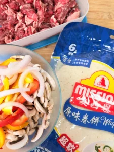 Super Quick Cheesy Beef Wraps (Lazy Edition) 🌯