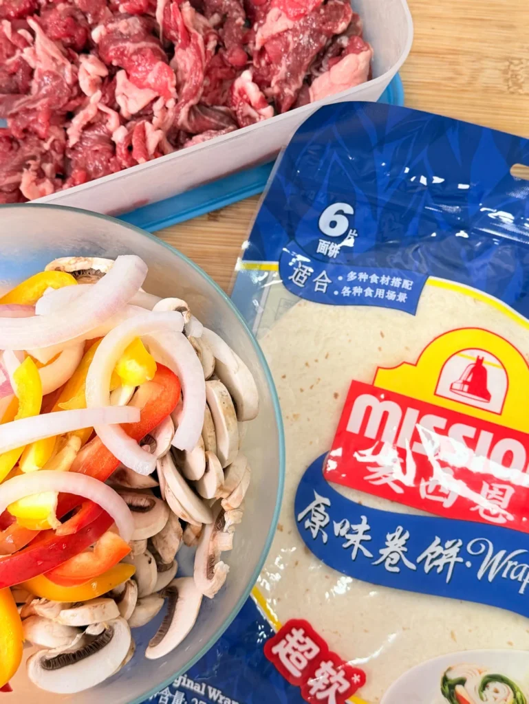 Super Quick Cheesy Beef Wraps (Lazy Edition) 🌯