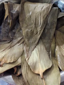 Chicken and Sausage Zongzi (Sticky Rice Dumplings)