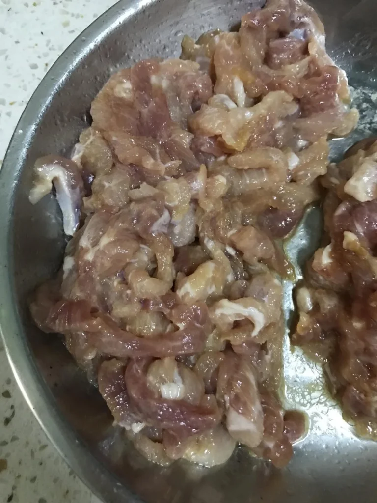 Stir-fried Asparagus with Pork