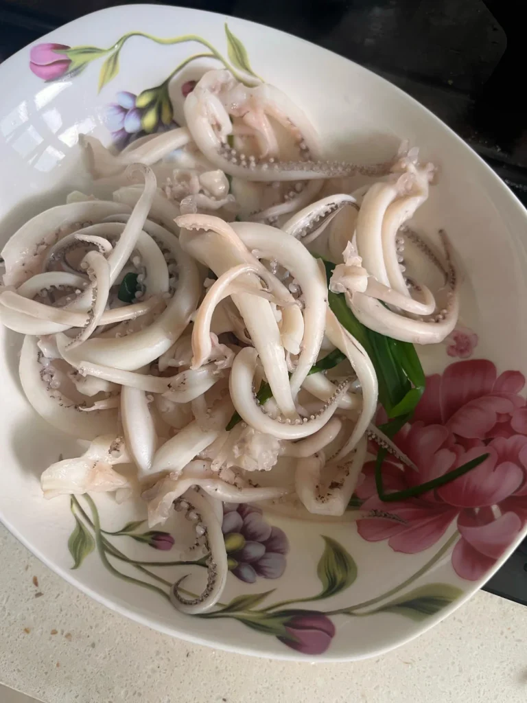 Cumin Squid Tentacles