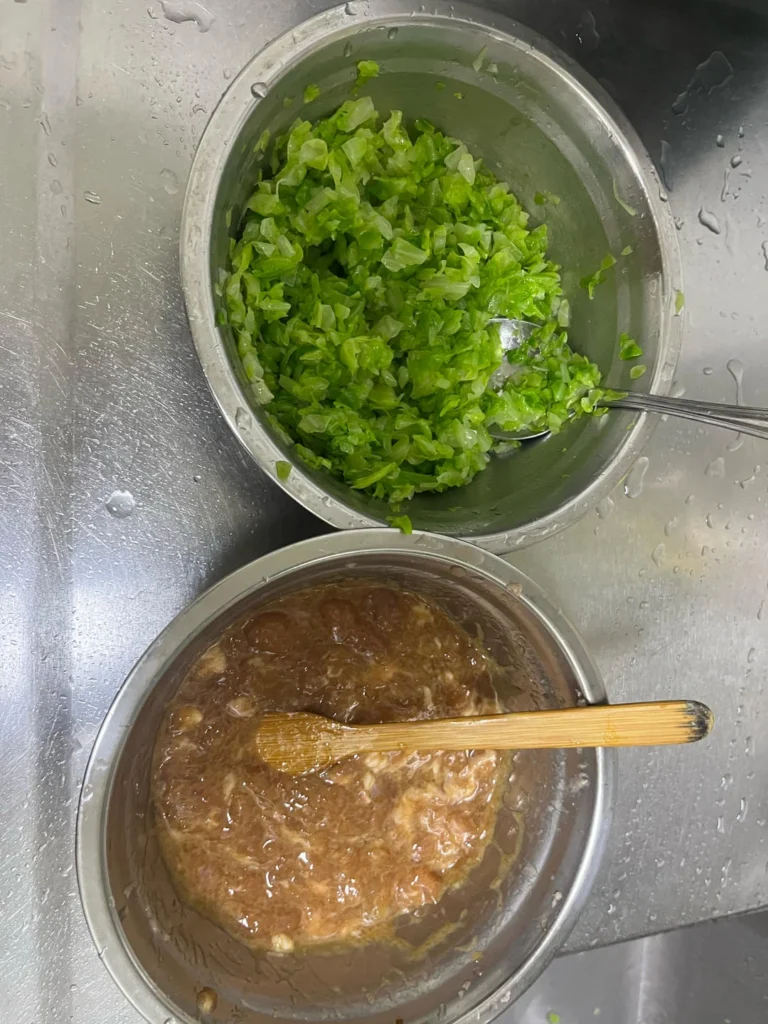 Kangkang’s Kohlrabi and Pork Dumplings