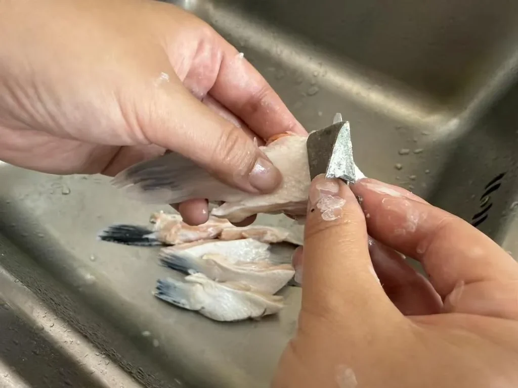 Baked Salmon Fins