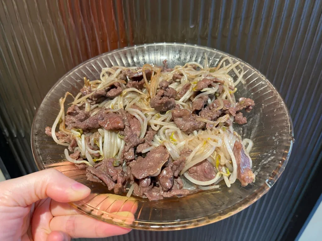 Beef and Bean Sprout Stir-fry