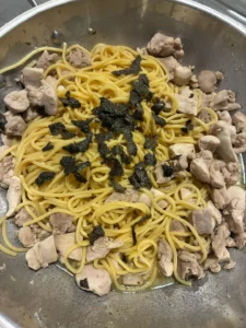 Yuzu Kosho Chicken Pasta