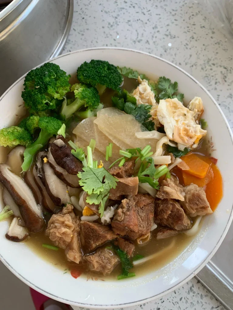 Homestyle Beef Soup Noodles