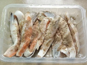 Pan-Seared Salmon Fins