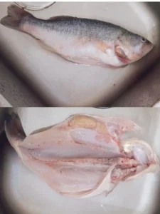 Water-Poached Sea Bass