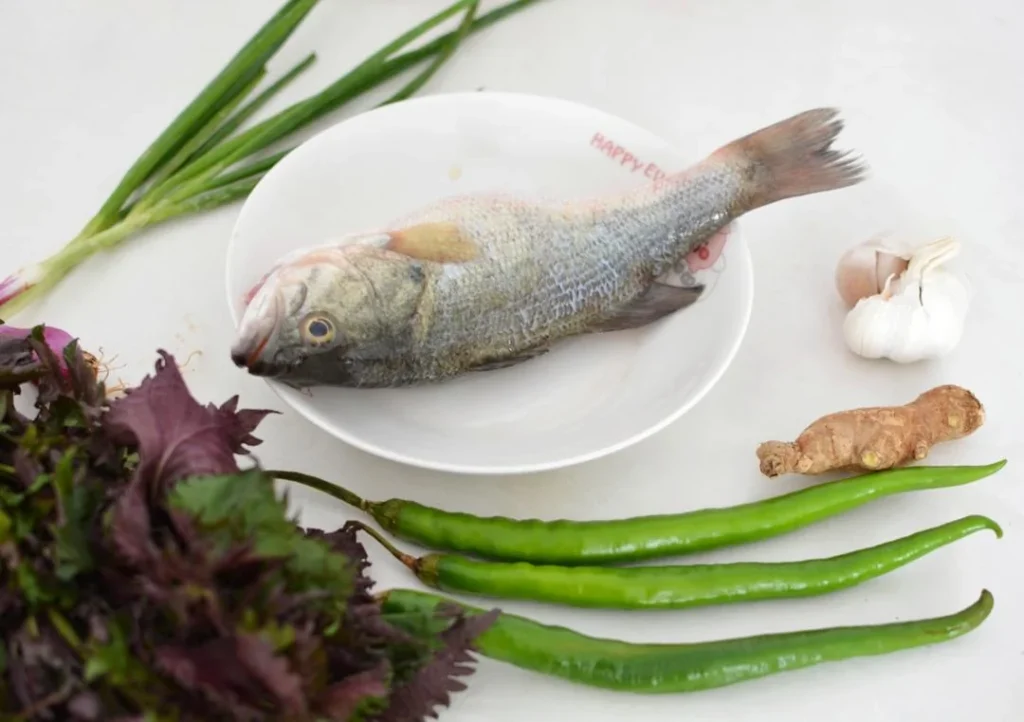 Perilla-Braised Fish