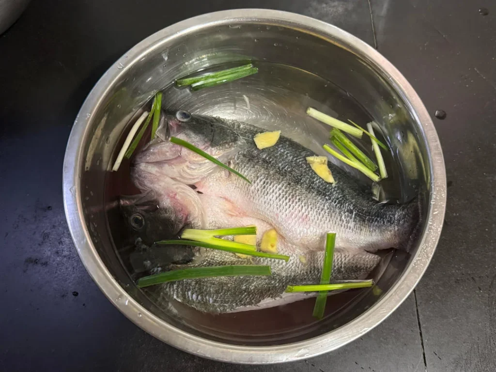 Crispy Salt and Pepper Sea Bass