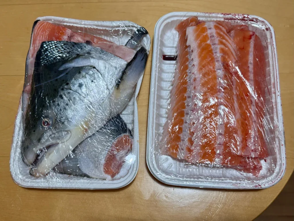 Pan-Fried Salmon Head