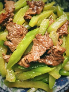 Bitter Gourd Stir-fried with Beef