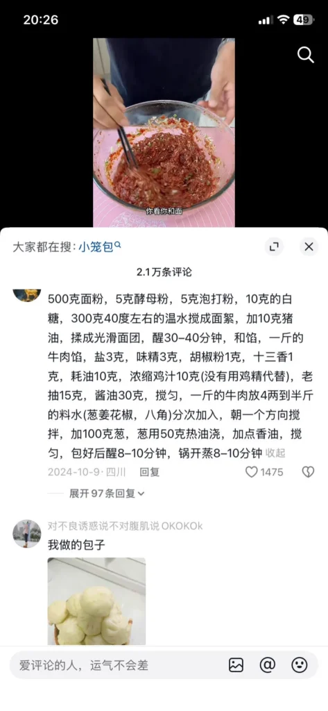 Beef Soup Dumplings (Xiao Long Bao)