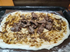 Black Truffle Beef Pizza