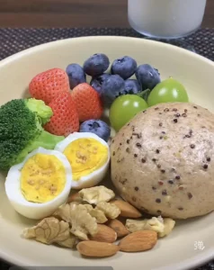 Healthy Low-Fat Breakfast Plates