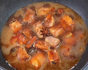 Preserved Plum Braised Pork Ribs