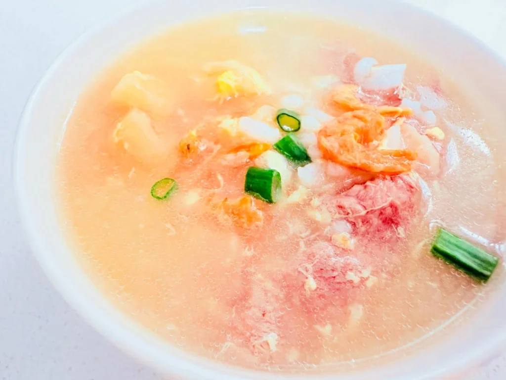 Cantonese Scallops and Lean Pork Congee