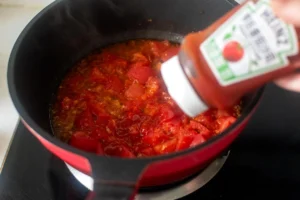 Sweet & Tangy Tomato Chicken Meatballs