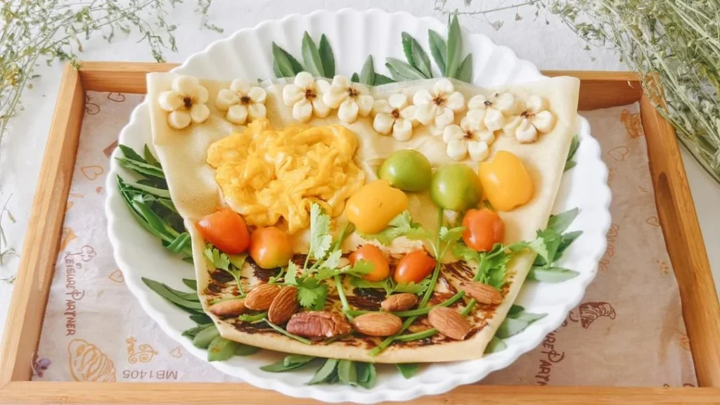 Quinoa Pancake Quick Low-Fat Breakfast