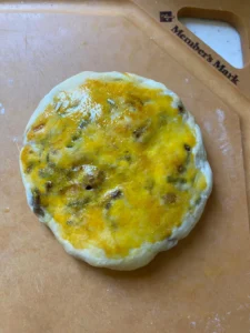 Beef and Cheese Yeast Flatbread — Pan-Fried & Air-Fried, Two Ways from One Dough!