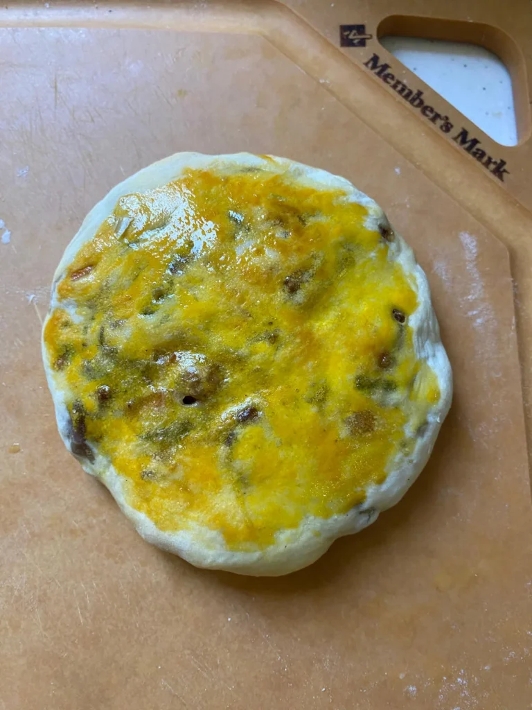 Beef and Cheese Yeast Flatbread — Pan-Fried & Air-Fried, Two Ways from One Dough!