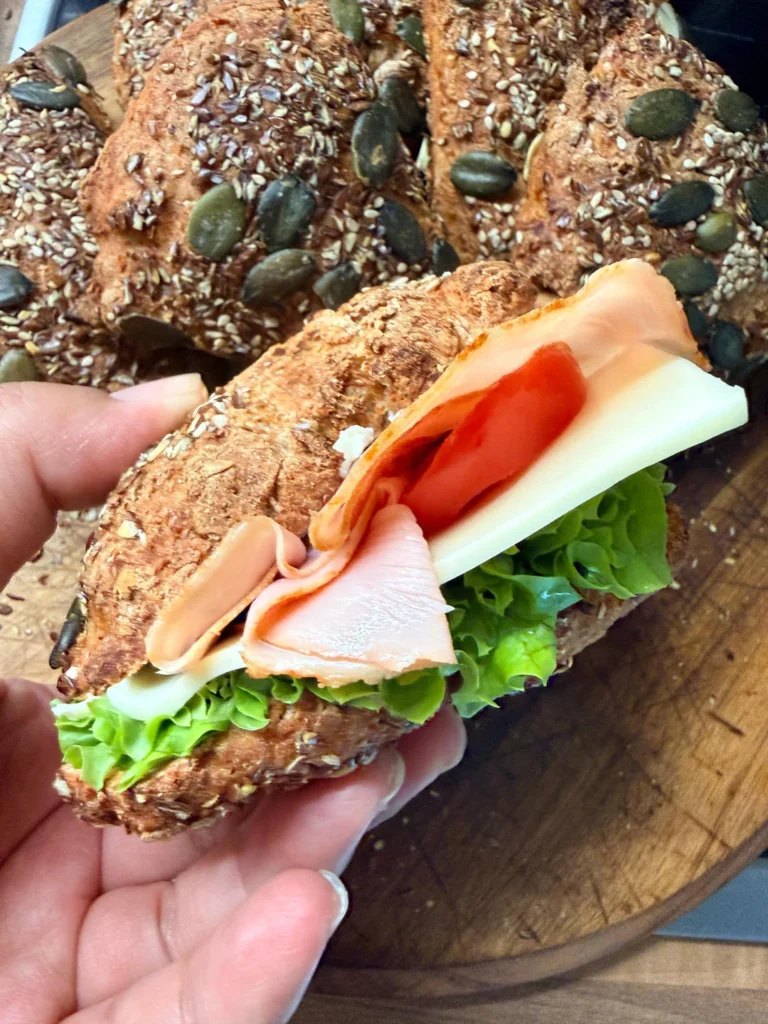 German Organic Quick High-Protein Bread