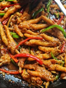 Spicy Stir-fried Chicken Feet — You Have to Try This!