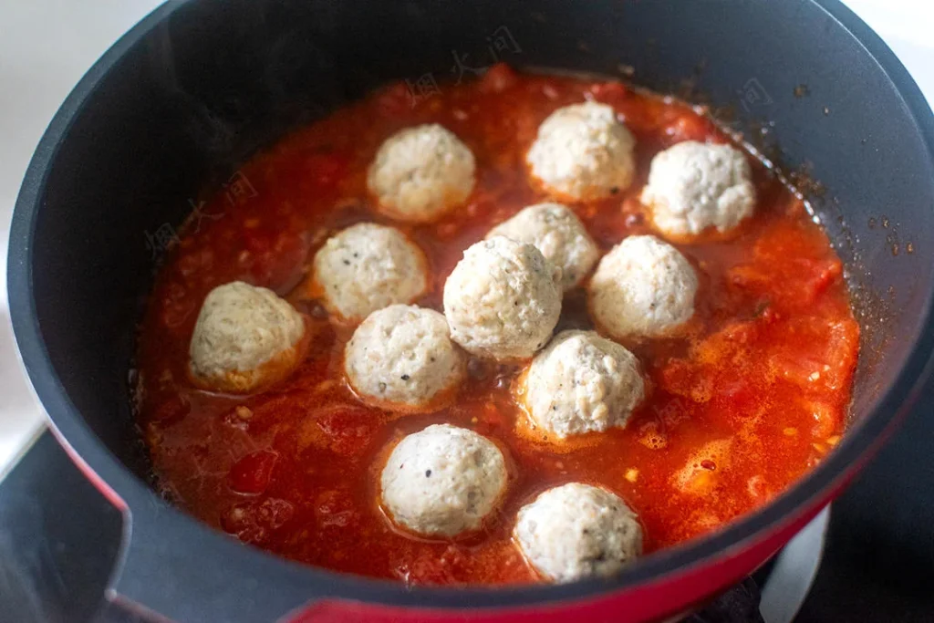 Sweet & Tangy Tomato Chicken Meatballs