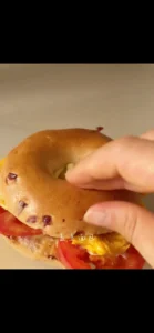 10-Minute Breakfast Bagel Sandwich