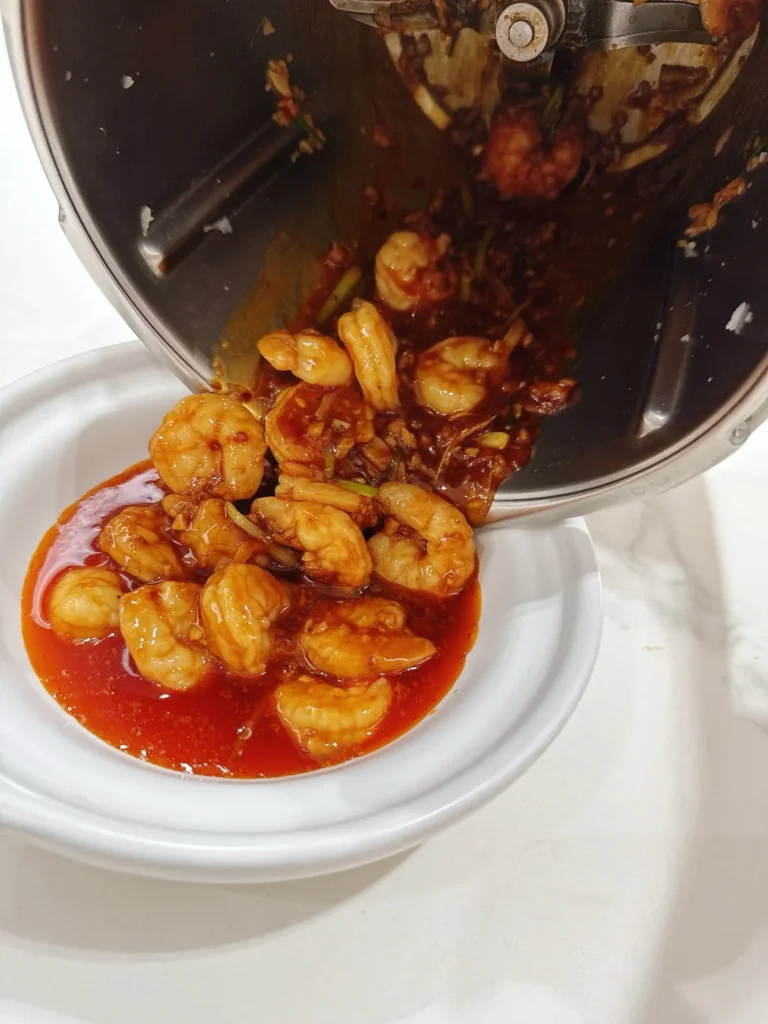 Thermomix Yu-Xiang Shrimp (Sichuan-Style Garlic Sauce Shrimp)
