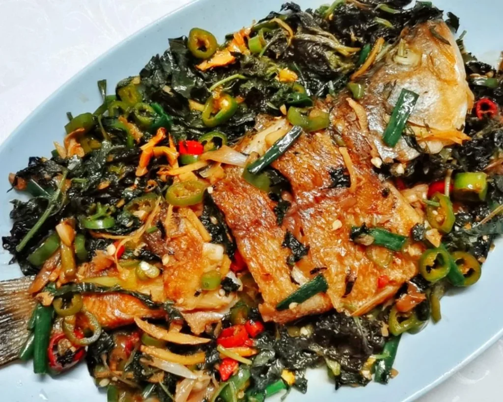 Perilla-Braised Fish