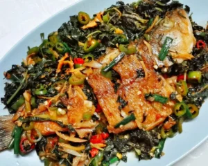 Perilla-Braised Fish