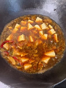 Fish Roe Braised with Tofu
