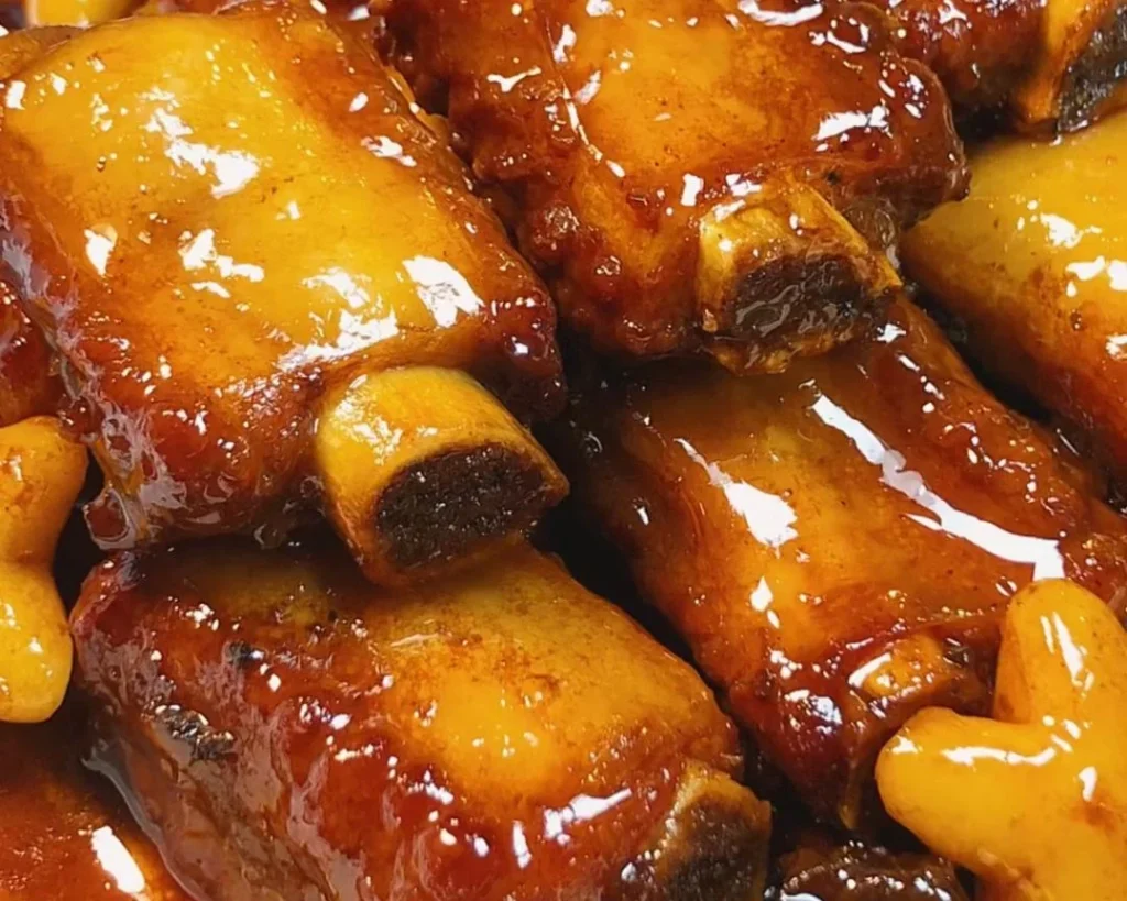 Preserved Plum Braised Pork Ribs