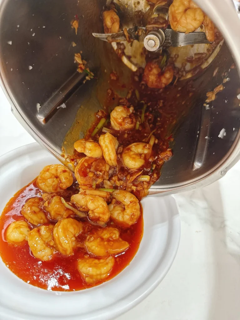 Thermomix Yu-Xiang Shrimp (Sichuan-Style Garlic Sauce Shrimp)