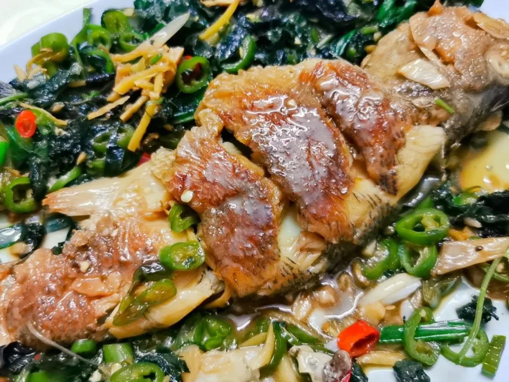 Perilla-Braised Fish