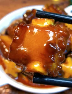 Preserved Plum Braised Pork Ribs