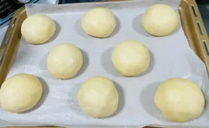 Cheesy Tuna Bread Rolls with Coconut Crust