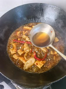 Fish Roe Braised with Tofu