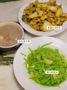 Breakfast Journal 1: Chicken, Fish, Meat, Eggs, Vegetables & Grains — A Little Bit of Everything