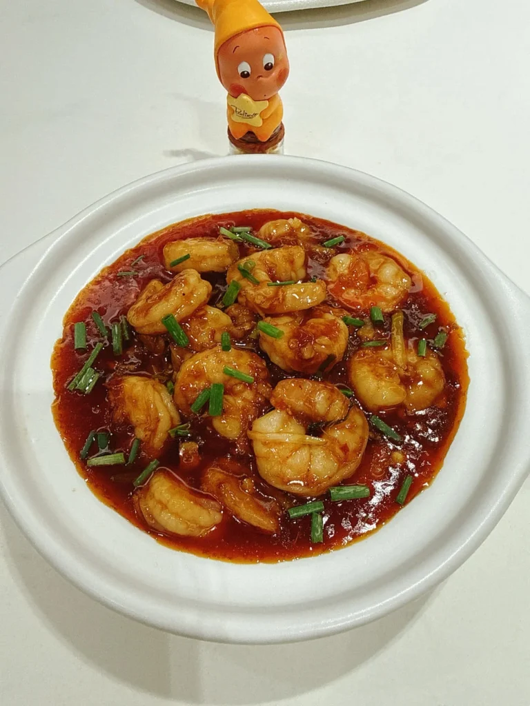Thermomix Yu-Xiang Shrimp (Sichuan-Style Garlic Sauce Shrimp)