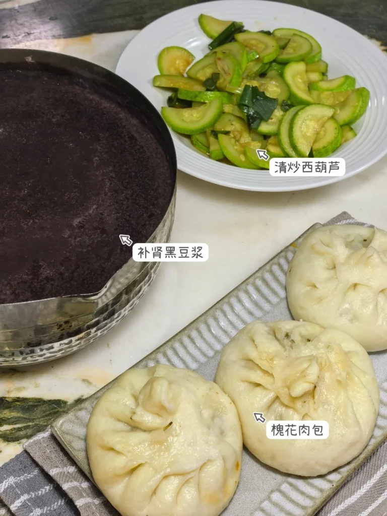 Breakfast Journal 1: Chicken, Fish, Meat, Eggs, Vegetables & Grains — A Little Bit of Everything