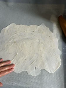 Homemade Hot Water Dough Hand-Torn Pancakes (Plain / Scallion / Beef)