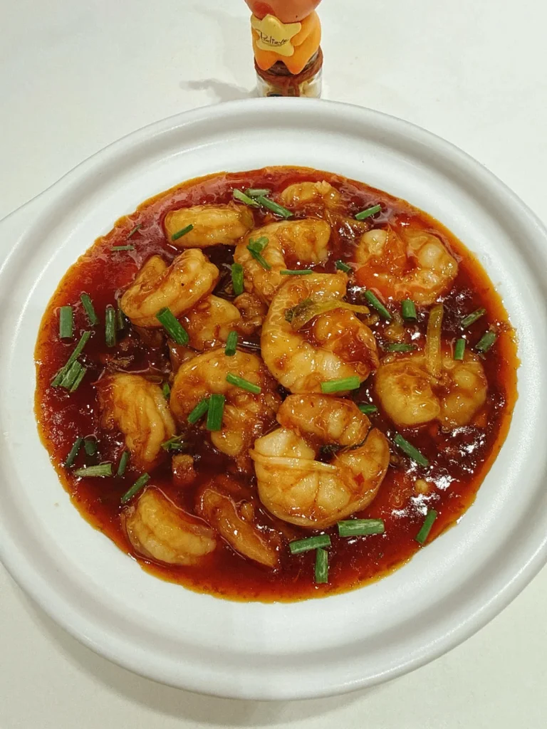 Thermomix Yu-Xiang Shrimp (Sichuan-Style Garlic Sauce Shrimp)