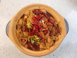 Fish Roe Braised with Tofu